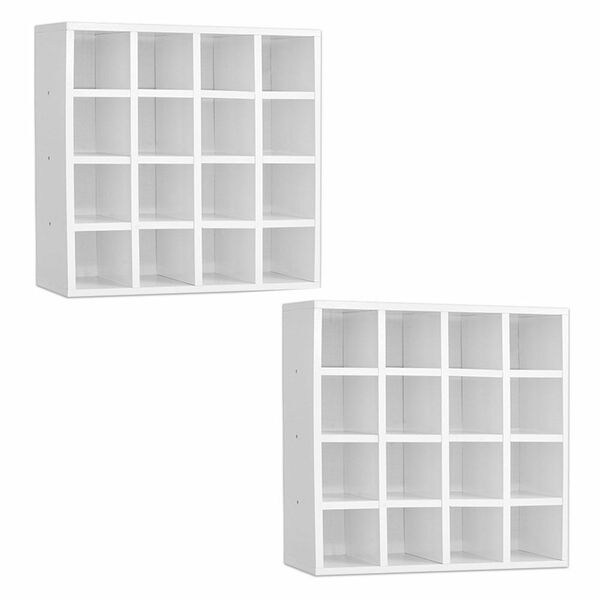 Kit 02 Nicho Porta Toalhas 16 Lugares Or