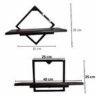 Kit 02 Nichos Decorativos Quarto Sala Decoração