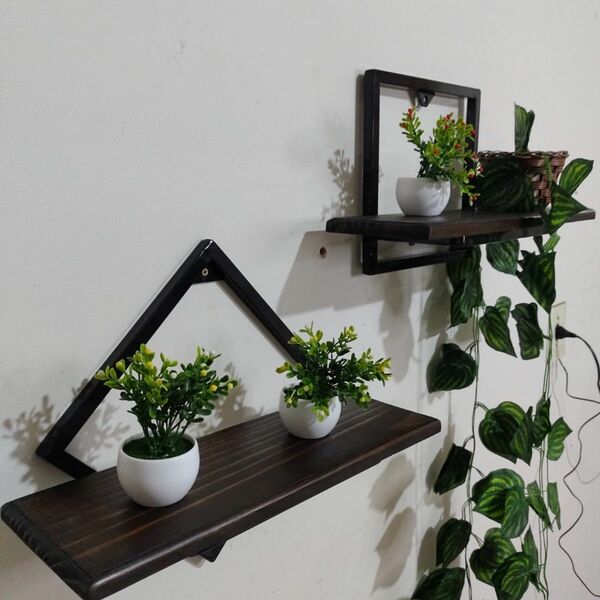 Kit 02 Nichos Industrial Decoração Sala Quarto Escritório