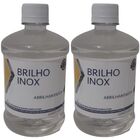 Kit 02 Perol Brilha Inox E Cromados Limpa E Da Brilho 500ml