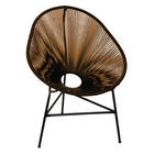 Kit 02 Poltrona Cadeira Acapulco Para Área Externa Jardim Mar