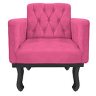 Kit 02 Poltrona Classic Corano - Amarena Móveis - Pink