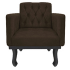 Kit 02 Poltrona Classic Corano - Doce Sonho Móveis - Marrom