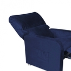 Kit 02 Poltrona Do Papai Reclinável 2 Em 1 Gran Stan Suede Az