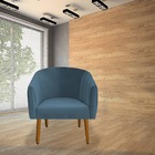 Kit 02 Poltrona Julia Decoração Salão Cadeira Escritório Rece