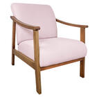 Kit 02 Poltrona Liz Base Madeira Corano - Amarena Móveis - Ro