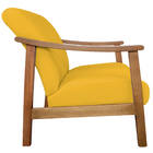 Kit 02 Poltrona Liz Base Madeira Corano - Doce Sonho Móveis -