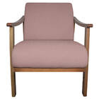 Kit 02 Poltrona Liz Base Madeira Linho - Doce Sonho Móveis -