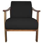 Kit 02 Poltrona Liz Base Madeira Suede - Doce Sonho Móveis -