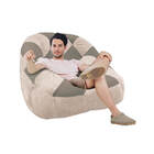 Kit 02 Poltrona Paloma Escritório Sala Pé Plástico Suede Bege