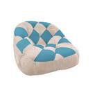 Kit 02 Poltrona Paloma Escritório Sala Pé Plástico Suede Bege