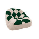 Kit 02 Poltrona Paloma Escritório Sala Pé Plástico Suede Bege