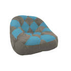 Kit 02 Poltrona Paloma Escritório Sala Pé Plástico Suede Capp