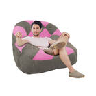 Kit 02 Poltrona Paloma Escritório Sala Pé Plástico Suede Capp