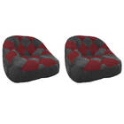 Kit 02 Poltrona Paloma Escritório Sala Pé Plástico Suede Graf