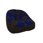 Kit 02 Poltrona Paloma Escritório Sala Pé Plástico Suede Marr