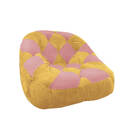 Kit 02 Poltrona Paloma Escritório Sala Pé Plástico Suede Most