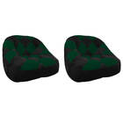 Kit 02 Poltrona Paloma Escritório Sala Pé Plástico Suede Pret