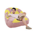 Kit 02 Poltrona Paloma Escritório Sala Pé Plástico Suede Rosa