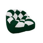 Kit 02 Poltrona Paloma Escritório Sala Pé Plástico Suede Verd