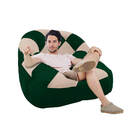 Kit 02 Poltrona Paloma Escritório Sala Pé Plástico Suede Verd