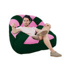 Kit 02 Poltrona Paloma Escritório Sala Pé Plástico Suede Verd