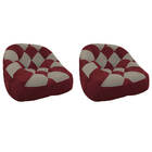 Kit 02 Poltrona Paloma Escritório Sala Pé Plástico Suede Vinh