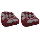 Kit 02 Poltrona Paloma Escritório Sala Pé Plástico Suede Vinh