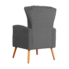 Kit 02 Poltrona Para Sala Melinda Suede Cores - Ds Estofados