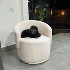 Kit 02 Poltronas + Namoradeira Decorativa Sala Estar Orgânica