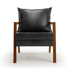 Kit 02 Poltronas Alice Corano Base De Madeira D03 - D'rossi -