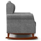 Kit 02 Poltronas Amamentação Base Madeira Balanço Lucy Z39 Li