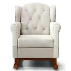 Kit 02 Poltronas Amamentação Base Madeira Balanço Lucy Z39 Su