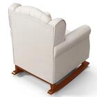 Kit 02 Poltronas Amamentação Base Madeira Balanço Lucy Z39 Su