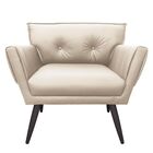 Kit 02 Poltronas Anitta Corino Pés Palito De Ferro D03 - D'ro