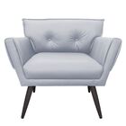 Kit 02 Poltronas Anitta Corino Pés Palito De Ferro D03 - D'ro