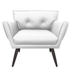 Kit 02 Poltronas Anitta Corino Pés Palito De Ferro D'rossi -