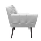 Kit 02 Poltronas Anitta Corino Pés Palito De Ferro D'rossi -