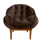 Kit 02 Poltronas Anitta Decorativas Para Sala E Quarto Veludo