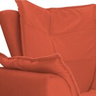 Kit 02 Poltronas Apolo Palito Mel Suede Terracota - Amarena M