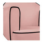 Kit 02 Poltronas Athena Base Giratória Metal Linho - Doce Son