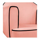 Kit 02 Poltronas Athena Base Giratória Metal Suede - Amarena