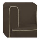 Kit 02 Poltronas Athena Base Giratória Metal Suede - Amarena