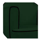 Kit 02 Poltronas Athena Base Giratória Metal Suede - Doce Son