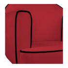 Kit 02 Poltronas Athena Base Giratória Metal Suede - Doce Son