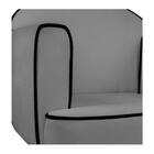 Kit 02 Poltronas Athena Base Giratória Metal Suede - Doce Son