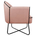 Kit 02 Poltronas Athena Base X Suede - Doce Sonho Móveis - Ro