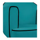 Kit 02 Poltronas Athena Pés Palito Suede - Amarena Móveis - A