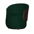 Kit 02 Poltronas Beatriz Confortáveis Tecido Suede Com Compos