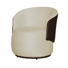 Kit 02 Poltronas Beatriz Confortáveis Tecido Suede Com Compos